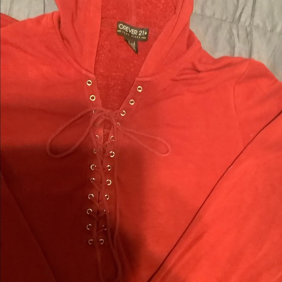 Red hoodie - Picture 2 of 3